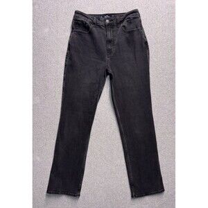 Hollister Ultra High-Rise 90s Straight Jeans - Black - Women’s Size 4S (Short)